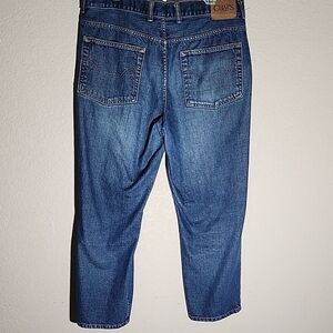 Chaps Mens Jeans size 38 X 28 tag says 30 L but has shrinkage